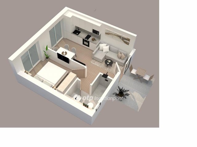 Eladó téglalakás, Nagykanizsán 32.5 M Ft, 1+1 szobás