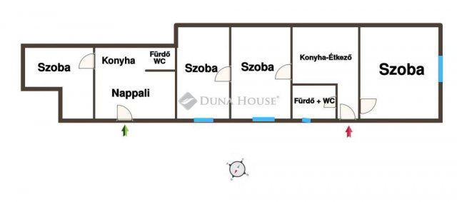 Eladó ikerház, Kiskunfélegyházán 17 M Ft, 5 szobás