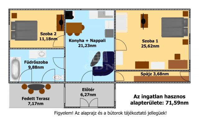 Eladó családi ház, Hajdúnánáson 34.9 M Ft, 2 szobás