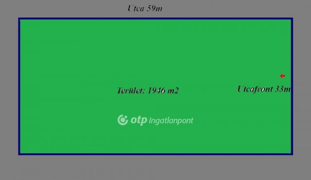 Eladó telek, Magyarhomorogon 2.99 M Ft / költözzbe.hu