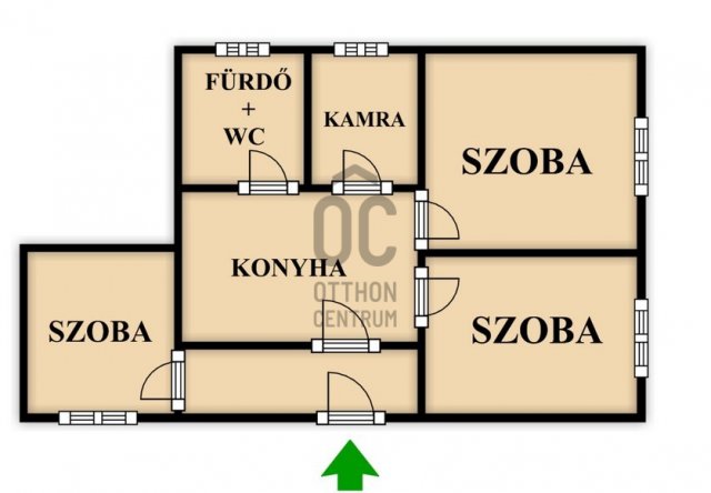 Eladó családi ház, Gencsapátiban 43.9 M Ft, 3 szobás