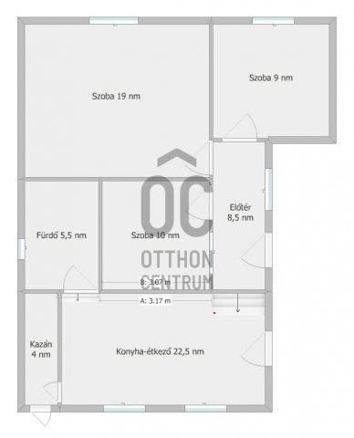 Eladó családi ház, Bátán 17.5 M Ft, 3 szobás