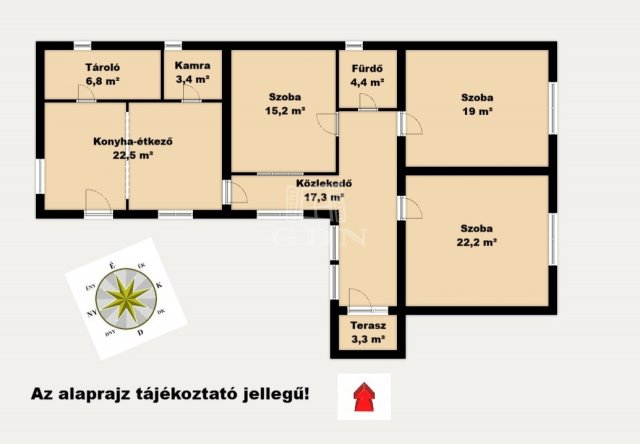 Eladó családi ház, Úrin 59 M Ft, 3 szobás