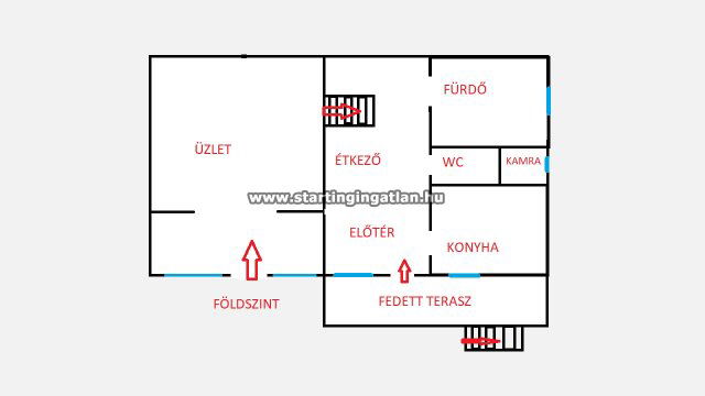 Eladó üzlethelyiség, Vecsésen, Fő úton 148 M Ft, 3 szobás