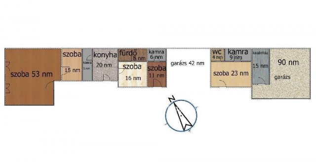 Eladó családi ház, Dunaharasztin 130 M Ft, 6 szobás