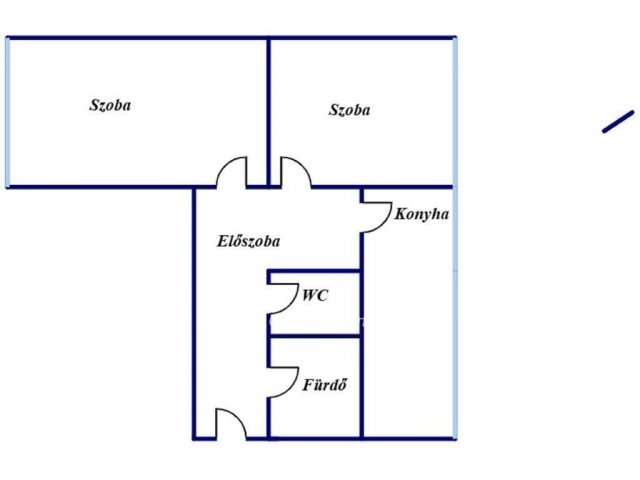 Eladó téglalakás, Egerben 38.99 M Ft, 2 szobás
