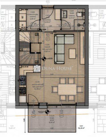 Eladó sorház, Dunaharasztin 104.9 M Ft, 4 szobás