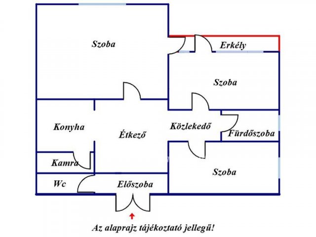 Eladó téglalakás, Kunszentmártonban 19.5 M Ft, 1+2 szobás