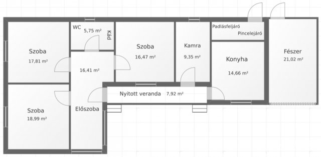 Eladó családi ház, Érsekvadkerten 24 M Ft, 3 szobás