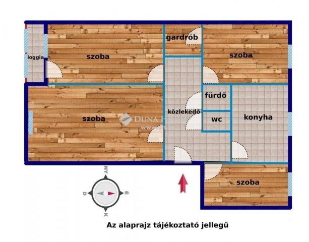 Eladó panellakás, Debrecenben 69 M Ft, 4 szobás