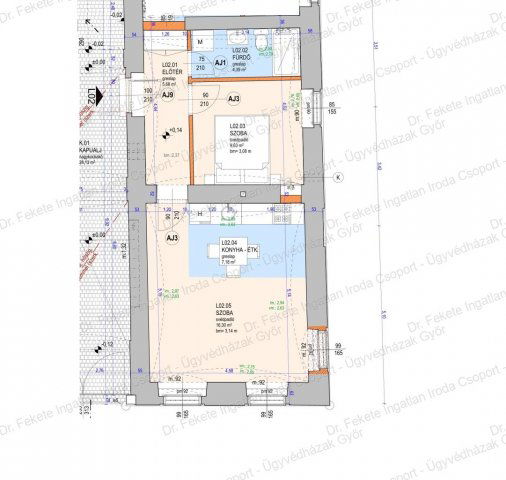 Eladó téglalakás, Győrött 61.194 M Ft, 2 szobás