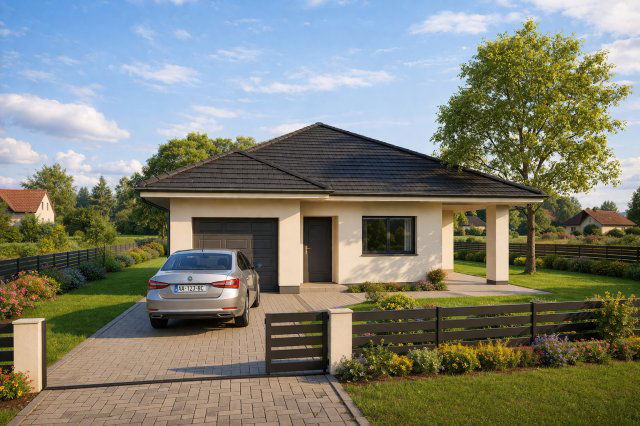 Eladó ikerház, Pusztaszabolcson 82.9 M Ft, 4 szobás