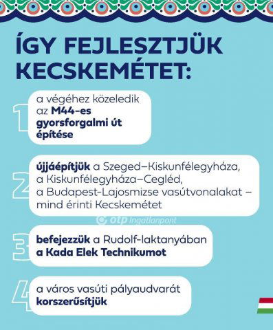 Eladó telek, Kecskeméten 29.9 M Ft / költözzbe.hu