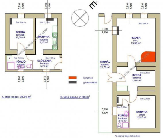 Eladó családi ház, Tiszanánán 14 M Ft, 2+1 szobás