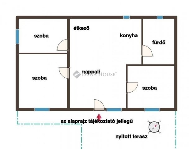 Eladó családi ház, Tápióságon 71.5 M Ft, 4 szobás