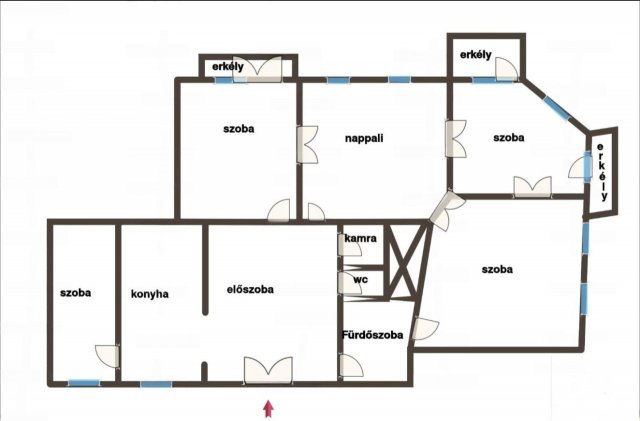 Eladó téglalakás, Budapesten, I. kerületben, Zsolt utcában