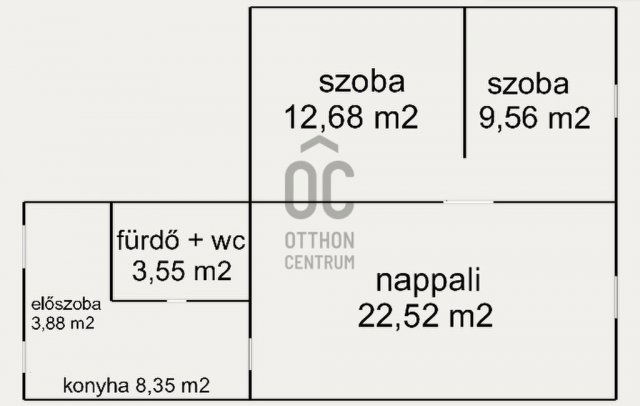 Eladó téglalakás, Budapesten, III. kerületben 99.9 M Ft