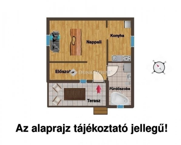Eladó családi ház, Monoron 28 M Ft, 1 szobás
