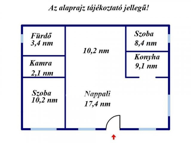 Eladó téglalakás, Gödöllőn 45 M Ft, 2 szobás