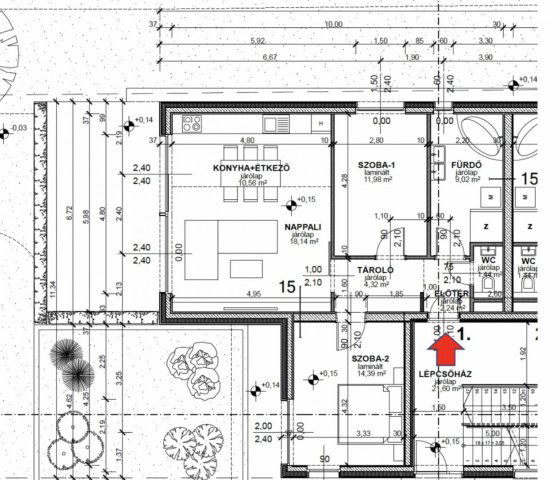 Eladó téglalakás, Debrecenben 121.894 M Ft, 3 szobás