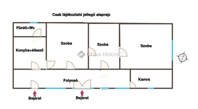 Eladó családi ház, Daruszentmiklóson 22.572 M Ft, 3 szobás