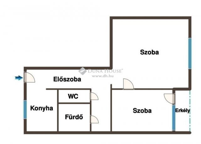 Eladó panellakás, Budapesten, X. kerületben 59.9 M Ft, 2 szobás