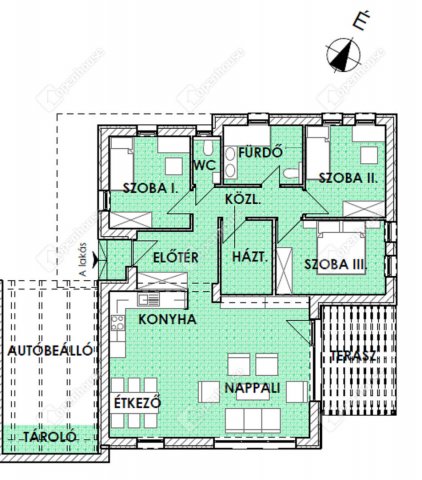 Eladó ikerház, Székesfehérvárott 81.99 M Ft, 4 szobás