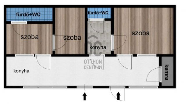 Eladó ikerház, Budapesten, III. kerületben 115 M Ft, 4 szobás