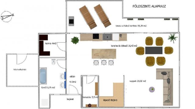 Eladó ikerház, Dunavarsányban 135 M Ft, 4 szobás