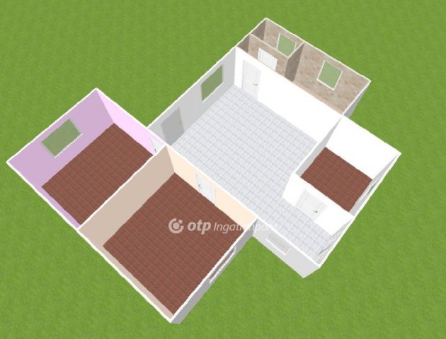 Eladó családi ház, Szolnokon 20.9 M Ft, 2+1 szobás