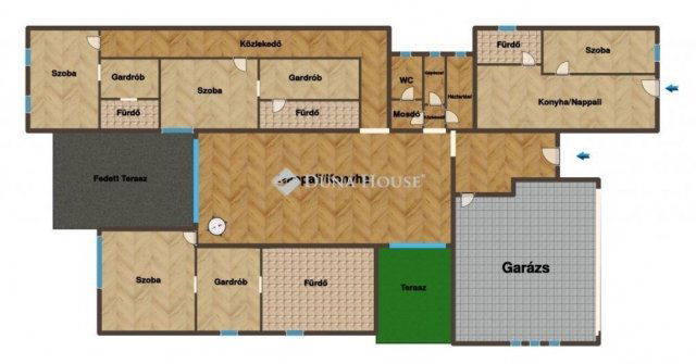 Eladó családi ház, Délegyházán 199 M Ft, 6 szobás