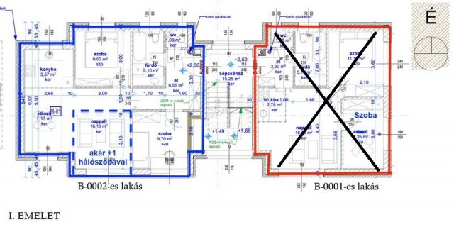 Eladó téglalakás, Érden 63.4 M Ft, 3 szobás