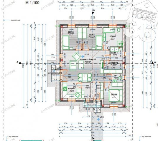 Eladó családi ház, Kecskeméten 89.9 M Ft, 4 szobás