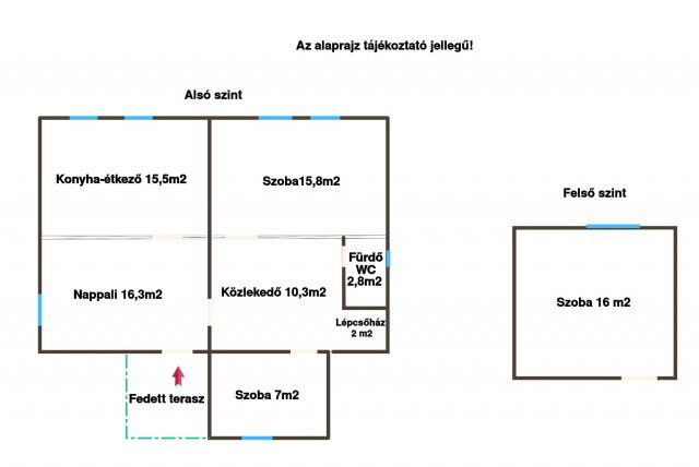 Eladó családi ház, Kapospulán 21.5 M Ft, 3+1 szobás