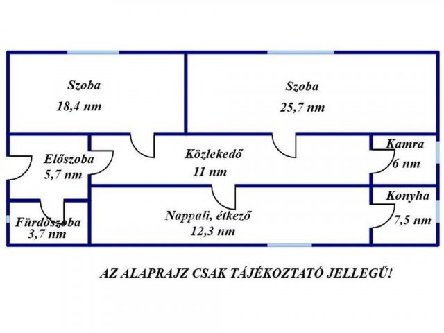 Eladó családi ház, Kunszentmártonban 9.5 M Ft, 3 szobás