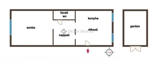 Eladó téglalakás, Kecskeméten 55 M Ft, 2 szobás