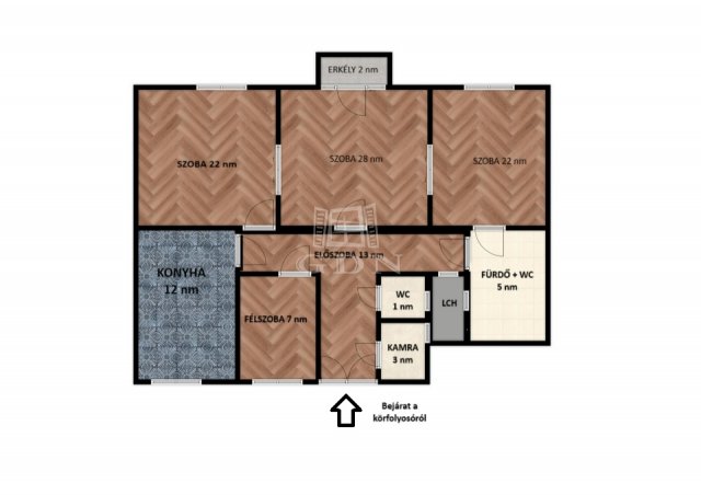 Eladó téglalakás, Budapesten, IX. kerületben 97.9 M Ft