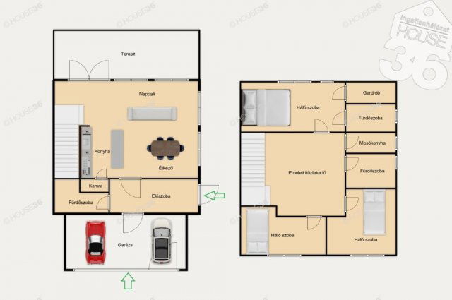 Eladó családi ház, Kecskeméten 225 M Ft, 4 szobás
