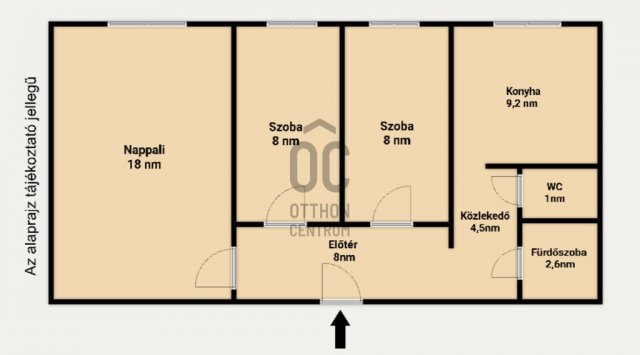 Eladó panellakás, Budapesten, IV. kerületben 73.9 M Ft, 3 szobás
