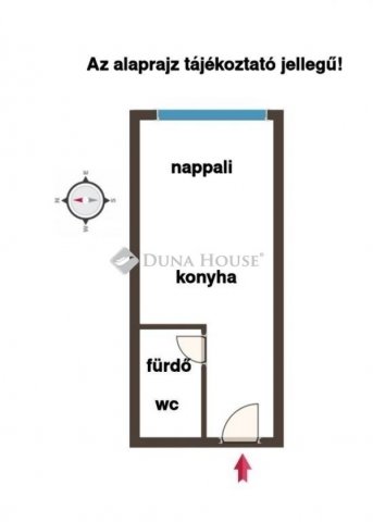 Eladó téglalakás, Budapesten, XXI. kerületben 24 M Ft, 1 szobás