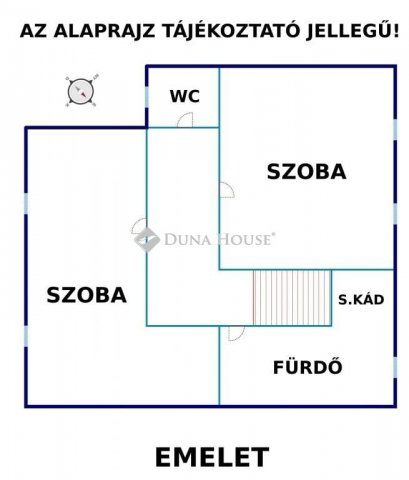 Eladó családi ház, Budapesten, X. kerületben 85 M Ft, 6 szobás