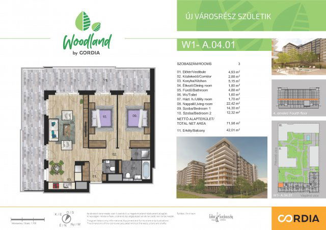 Eladó téglalakás, Budapesten, IX. kerületben, Vágóhíd utcában