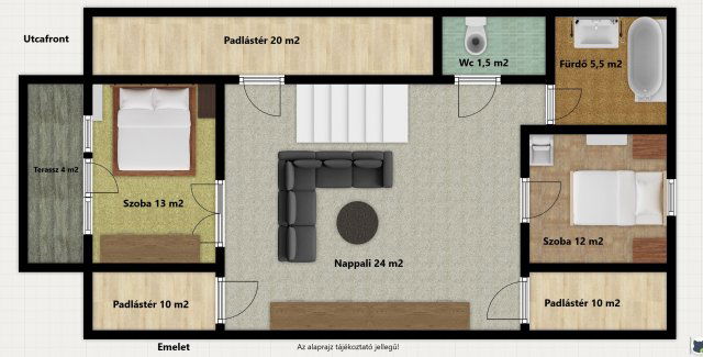 Eladó családi ház, Bácsbokodon 55 M Ft, 6 szobás