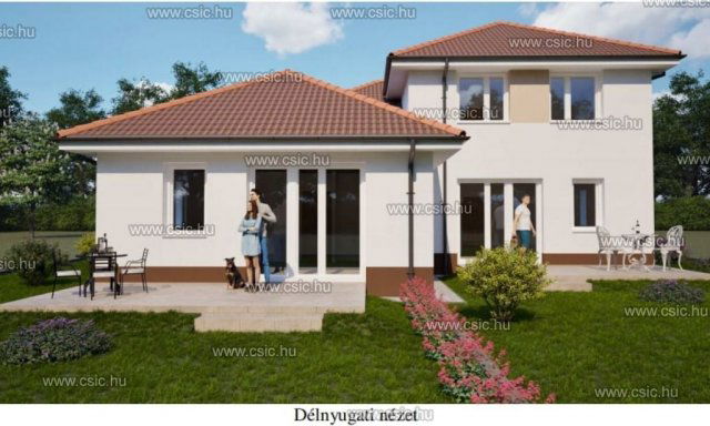 Eladó ikerház, Vácrátóton 108 M Ft, 5 szobás