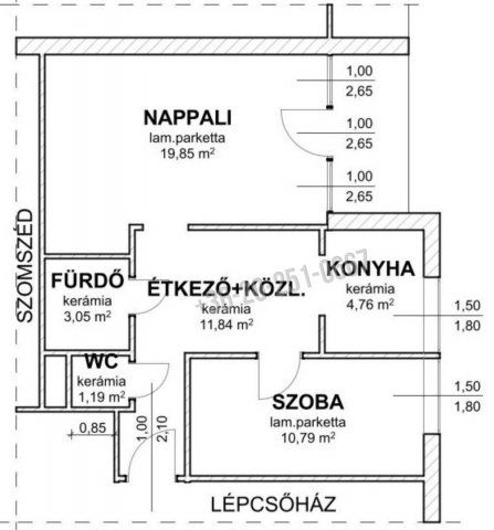 Eladó téglalakás, Mohácson, Ete János utcában 38 M Ft
