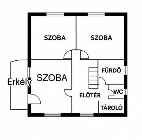 Eladó családi ház, Hatvanban 95 M Ft, 4 szobás
