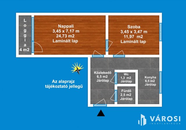 Eladó panellakás, Szegeden 54.9 M Ft, 2 szobás