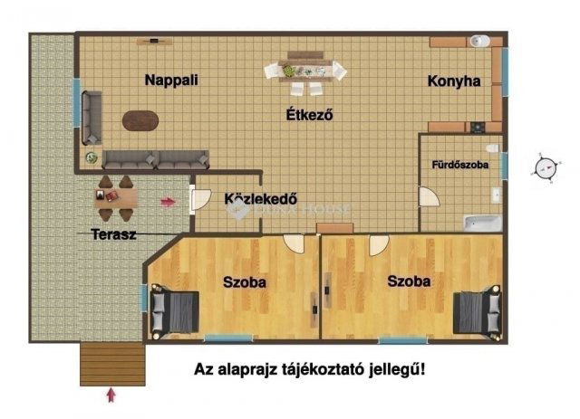 Eladó ikerház, Gyömrőn 72.9 M Ft, 3 szobás