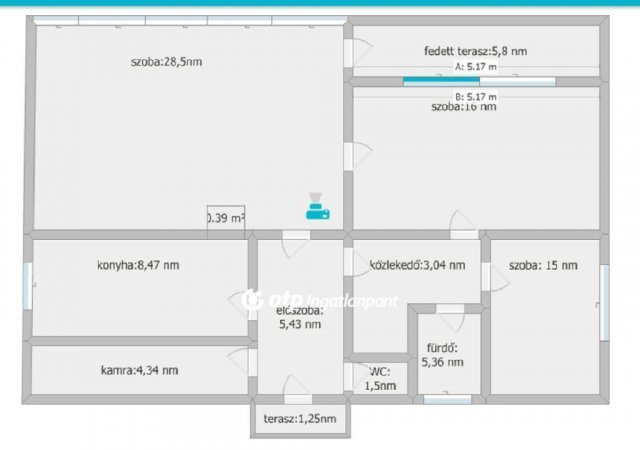Kiadó családi ház, albérlet, Szekszárdon 250 E Ft / hó