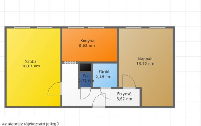 Eladó téglalakás, Bátonyterenyén 15.9 M Ft, 2 szobás